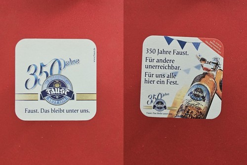 Faust 350 jahre brauerei - faust,