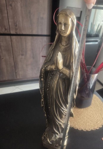Bronze madonna statue - madonna, maria
