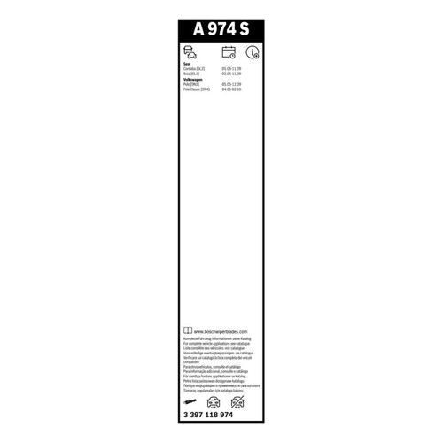 Scheibenwischerarme 530mm - 2, /