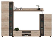 Wohnwand Anbauwand Schrankwand