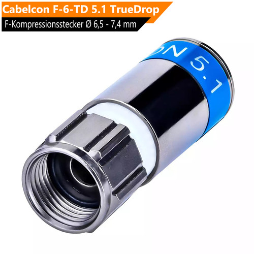 Cabelcon truedrop 5 - f-6-td, 5.1