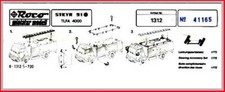 Roco Montageanleitung für Feuerwehrfahrzeug 1312 - TLFA 4000 Steyr 91 - Original