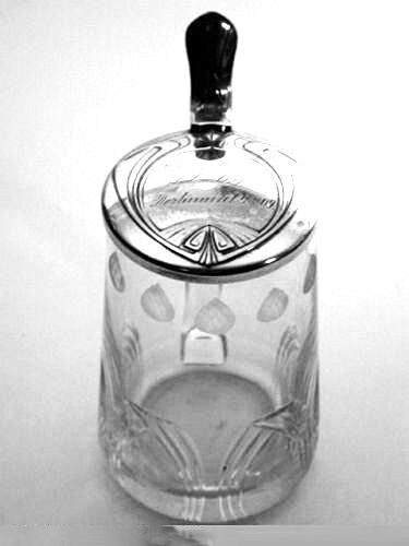 Wmf jugendstil glas metall - wmf,