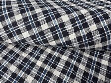 Handgewebte Bauernleinen Bettwäsche 3 farbig  Bettbezug und 1 x Kissen  um 1900