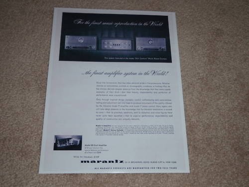 Marantz 1961 9 8b - ad,, 9,8b