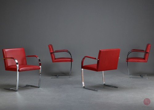 Knoll brno freischwinger leder - brno,