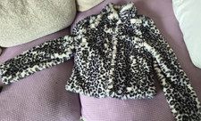 Jacke Leoparden- Kunstfell