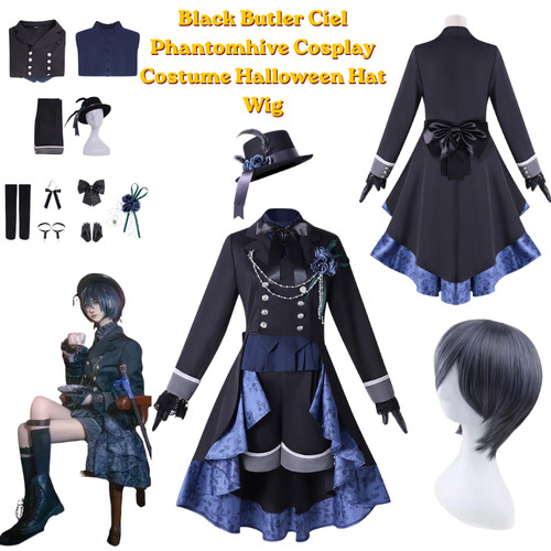 Black butler ciel phantomhive - black,