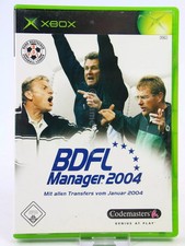 BDFL Manager 2004 (Microsoft Xbox)