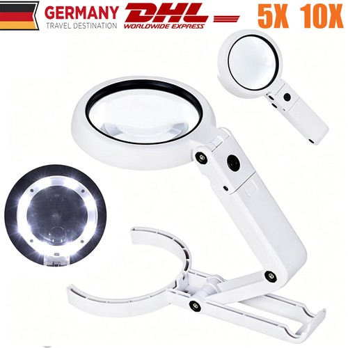 10x lupe mit led licht - lupe,