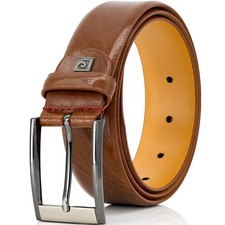 Pierre Cardin Leder-Gürtel Herren, Anzug-Gürtel Herren 35 mm breit, Gürtel-Herre