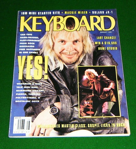 Rick wakeman yes tour mackie - wakeman, tour,