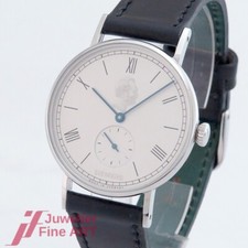 NOMOS Glashütte LUDWIG SIEMENS - Ref. 210117 - Edelstahl/Lederband - Handaufzug