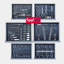 Toolcar Metallo, 6 x Schublade