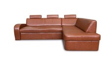 Echtleder Eckofa Antalya II 3z