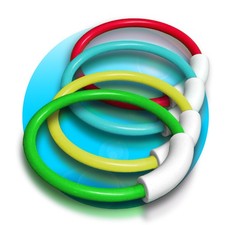 4x Pool Tauchringe Unterwasser