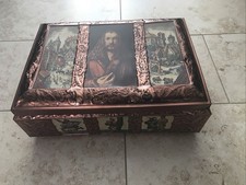 Große alte blechdose der - alte,