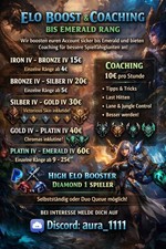 LOL ELO Boost EUW - Iron -