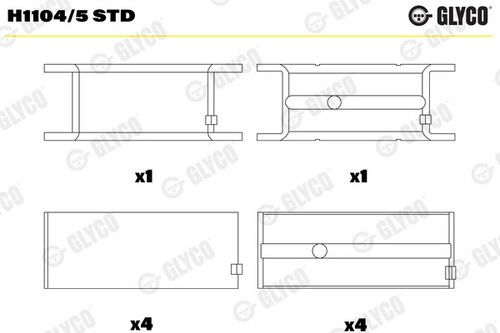 Glyco h1104 std - glyco, h1104/5