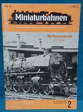Zeitschrift: MIBA Miniaturbahnen. Heft 2,  1972.