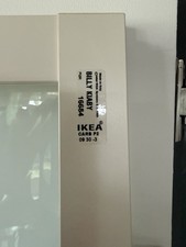 2 Billy Kiaby Vitrinentüren Klarglas