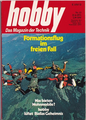 Hobby das magazin der - "hobby,