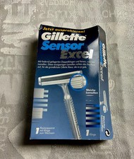 Gillette Sensor Excel Rasierer aus den 1990er Jahren – Originalverpackt