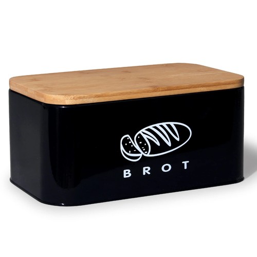 Brotkasten retro design metall - design,
