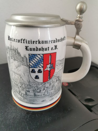 Alter bundeswehr bierkrug - alter, 0,5l