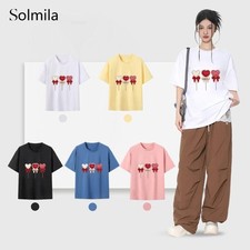 Slim Fit T-Shirt Koreanisches