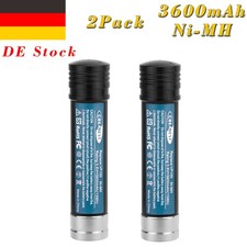 2x Für Black&Decker VP650 VP2000 VP230 VP100 Versapak VP-100 3,6V Ni-MH Akku