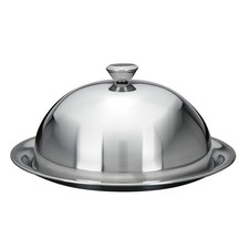 Speiseglocke mit Unterteller