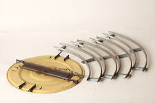 Spur 0  Blech Drehscheibe und 4  Gleise für Uhrwerk  (250119 )