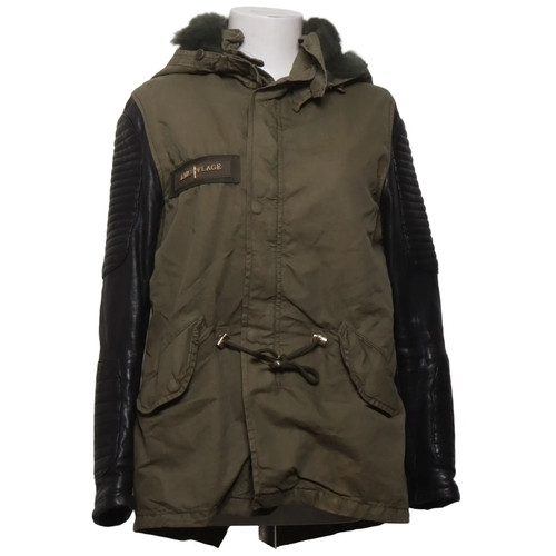 Camouflage couture parka - couture,,
