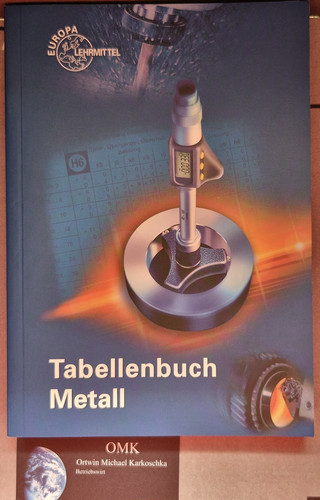 Tabellenbuch metall mit - tabellenbuch, metall,