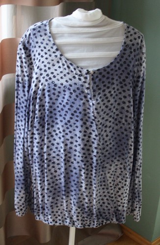 Langarmshirt mit gummizug - langarmshirt,