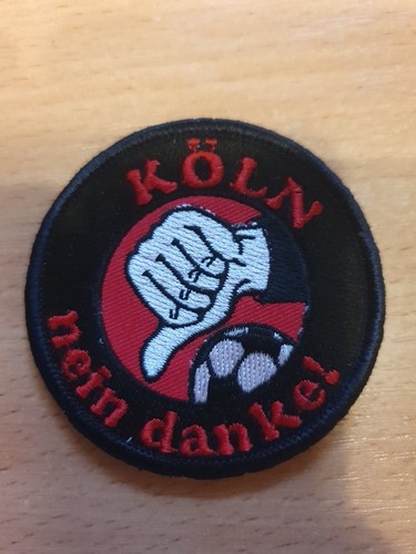 Anti aufnäher köln nein - ,