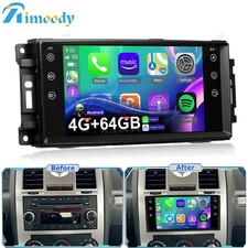 4+64G Für Chrysler 300C Sebring 2007-2010 Android 15 Autoradio CarPlay GPS Navi
