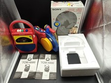 My First Sony CFM 2300 TCM-4000 Kinder Kassettenrecorder Radio Micro OVP #DEFEKT