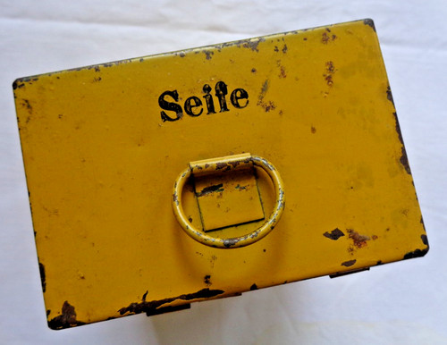 Blechdose seife - blechdose,