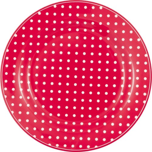 Greengate teller dotty rot - rot, mit