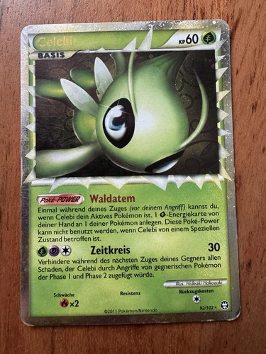 Pokemon tcg celebi - -, 92/102