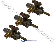 3 X TORBOGEN GAS DÖNER GRILLMASCHINE GASHAHN REGELVENTIL FFV FFD ALTE AUSFÜHRUNG