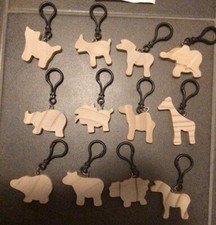 12x schlüsselanhänger tiere - 12x,