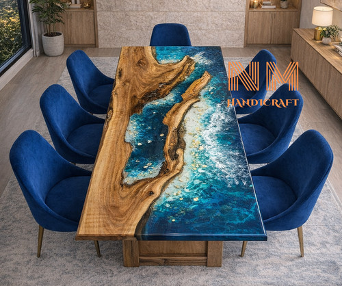 Ocean epoxidharz river - ocean, table