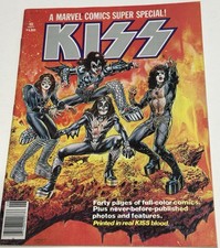 Marvel Super Special Comic #1 KISS Rockband Selten Rar Doom Mephisto Weiß Morrow