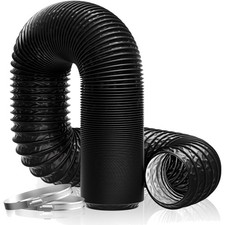 Abluftrohr 100mm, PVC, 2,5m