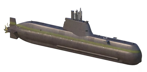 Boot bausatz typ - typ, 3d