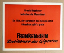 FRANKENSTEIN - Zweikampf der