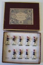 Antike Zinn Soldaten in OVP Heyde Preuß Garde Musik vor 1945